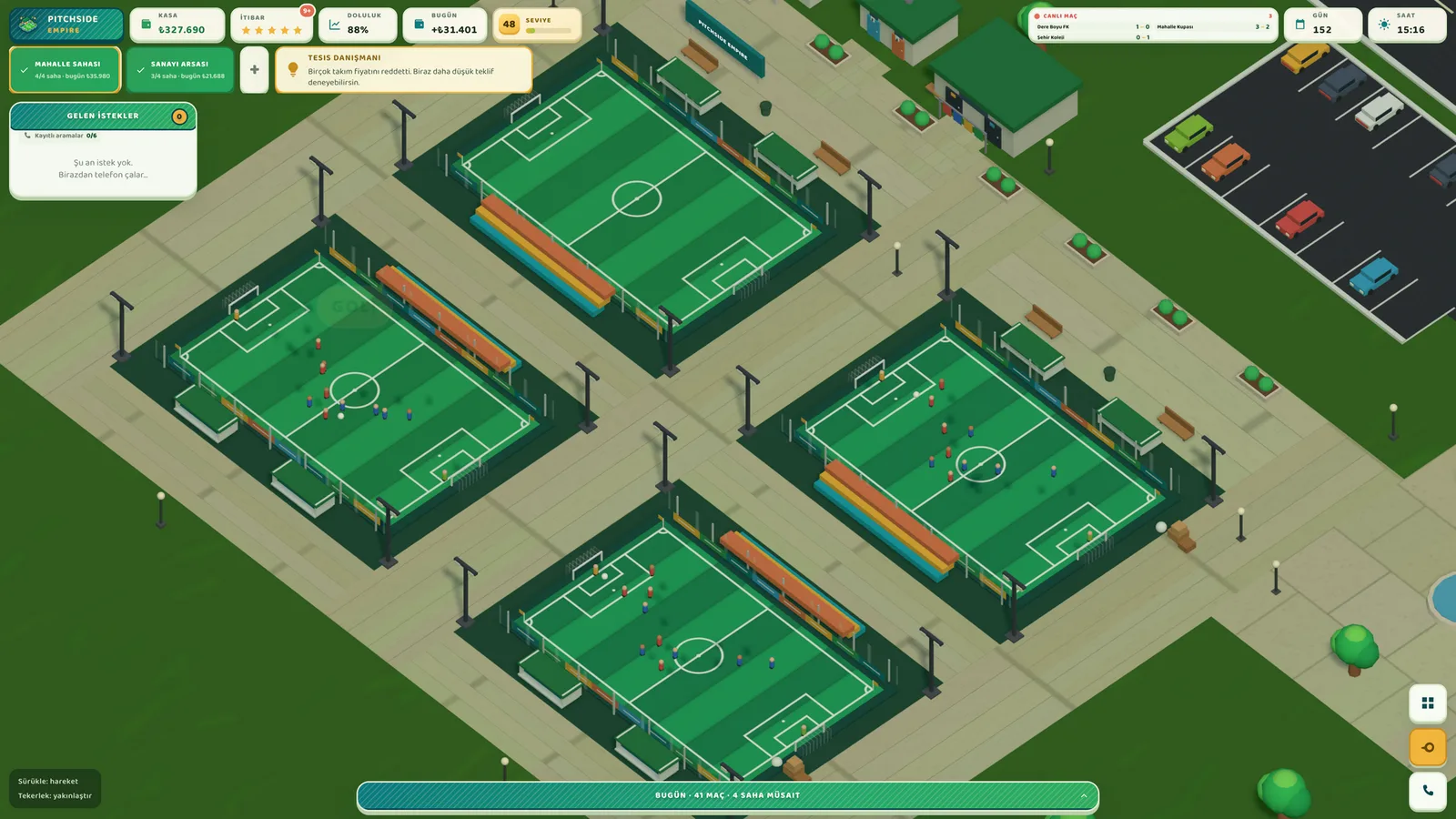 The facility, daytime